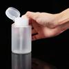120ML Pump Dispenser Nail Art Acrylic Alcohol Liquid Cleaner Empty Remover Bottle