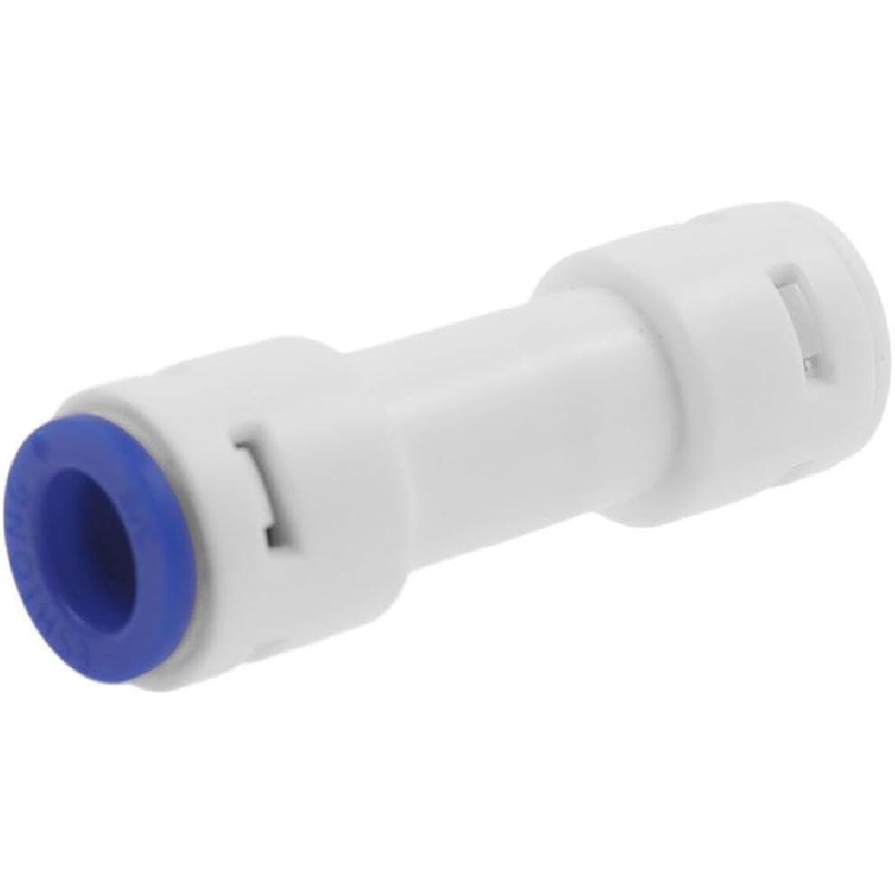 1/4" Quick Connect Check Valve,6PCS Push to Connect One Way Check Valve,TTZEZE One-way Through Water Purifier Check Valve Quick Connect Fitting RO