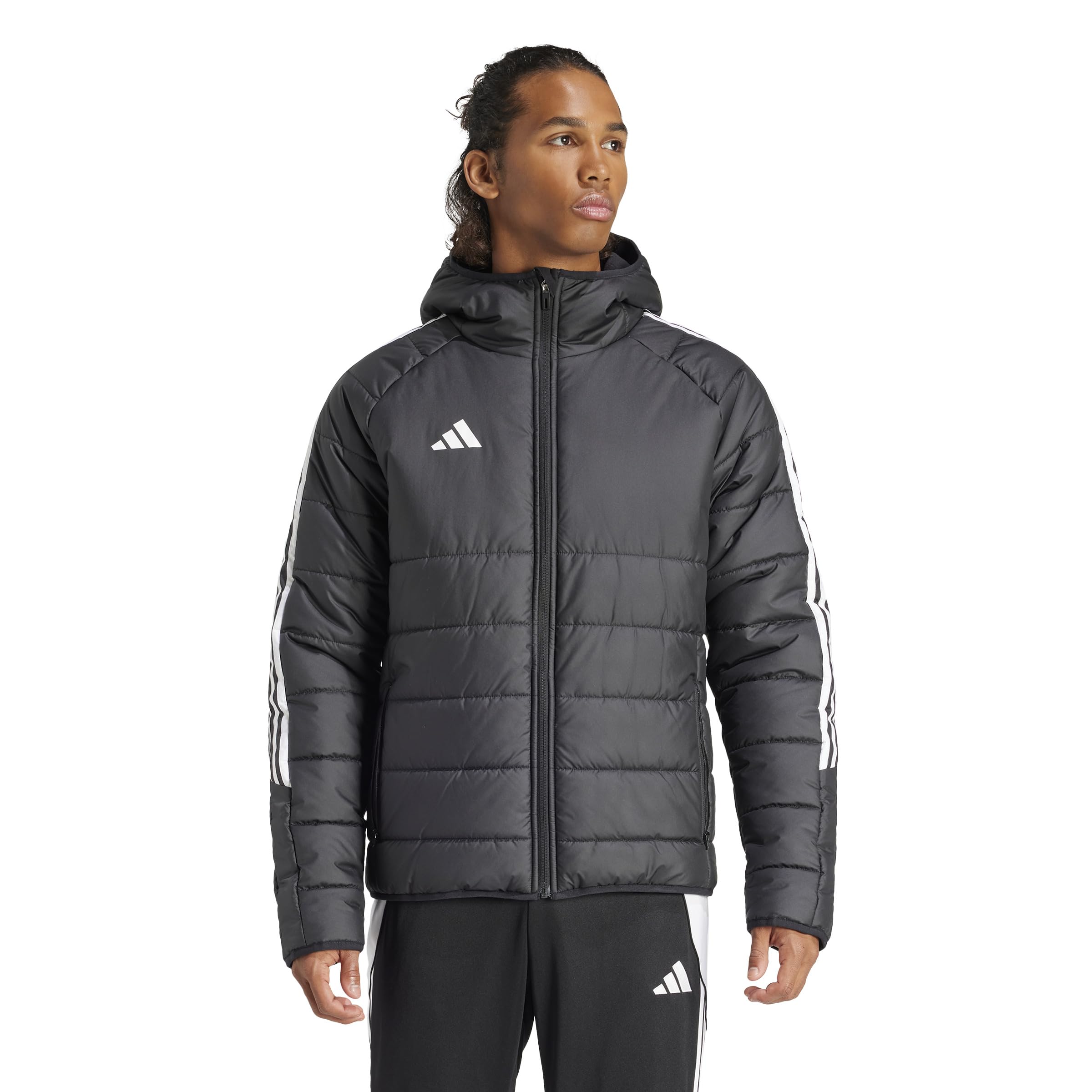 

Adidas Tiro 24 Winter Soccer Men s Jacket, HAR64, Black/White (IJ7388)