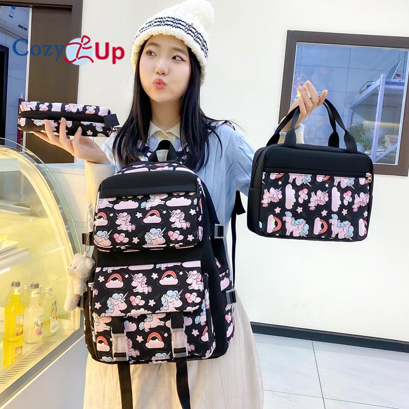 Милый рюкзак для девочек с принтом — фото 4