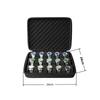 1Pcs Watch Carry Box Hard-Shell 15 Slots Watch Storage Organizer Case Fit For Large And Small Watches With Soft Foam Pillow