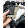 Camicia da Uomo in Fibra di Seta Ghiaccio - Traspirante Manica Corta Motivo Geometrico Collo con Bottoni Top Casual, Versione Regolare Estiva Top Quotidiano da Uomo | Camicia Classica