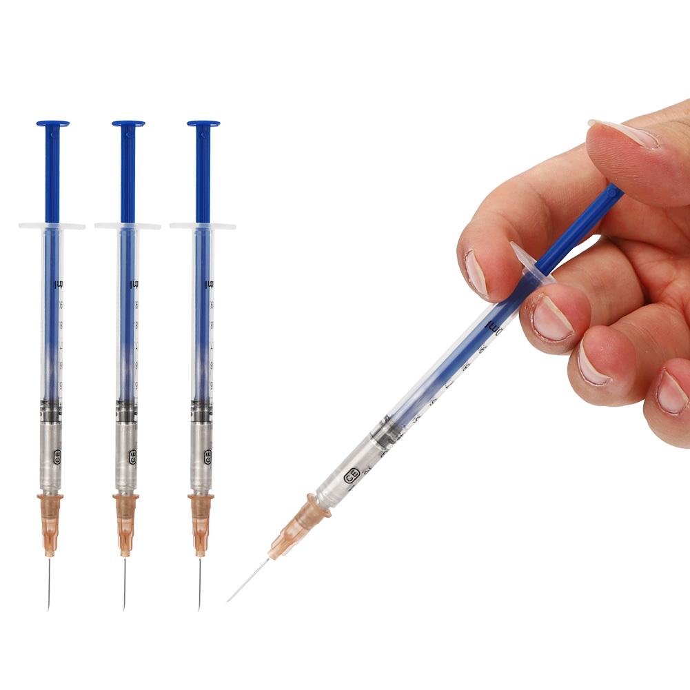 4Pcs Silver Conductive Paint Glue Heat Curing Wire Paste Adhesive Repair Application 0.3ml