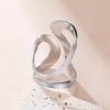 Lemegeton Ocean Star Fish Shell Open Ring Women's Gold Stainless Steel Ring Summer Beach Wind Waterproof Jewelry