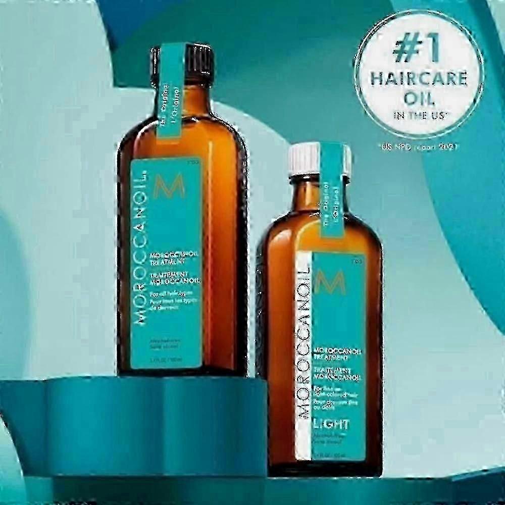 3x 2025 Marocký olejový vlasový zábal Originální lahvička Pro všechny typy vlasů, 100 ml