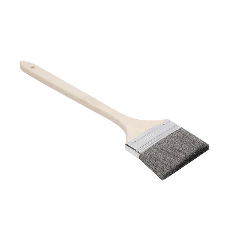 Cheng Yun Wooden Handle Stainless Steel Wire Paint Brush