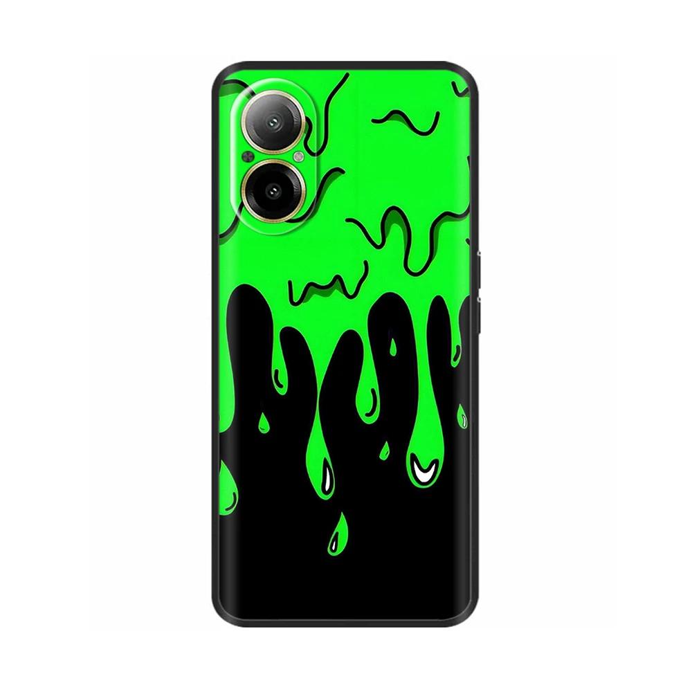For Realme C67 4G Case Phone Cover Cool Sweet Soft Smooth Liquid Silicone Bumper For Oppo Realme C67 Full Protection Back Cover