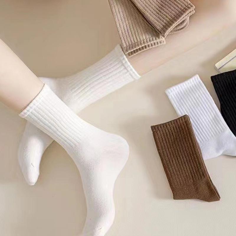 Einfarbige knöchelhohe Herbst/Winter Vielseitige Lange Sportsocken Für Paare