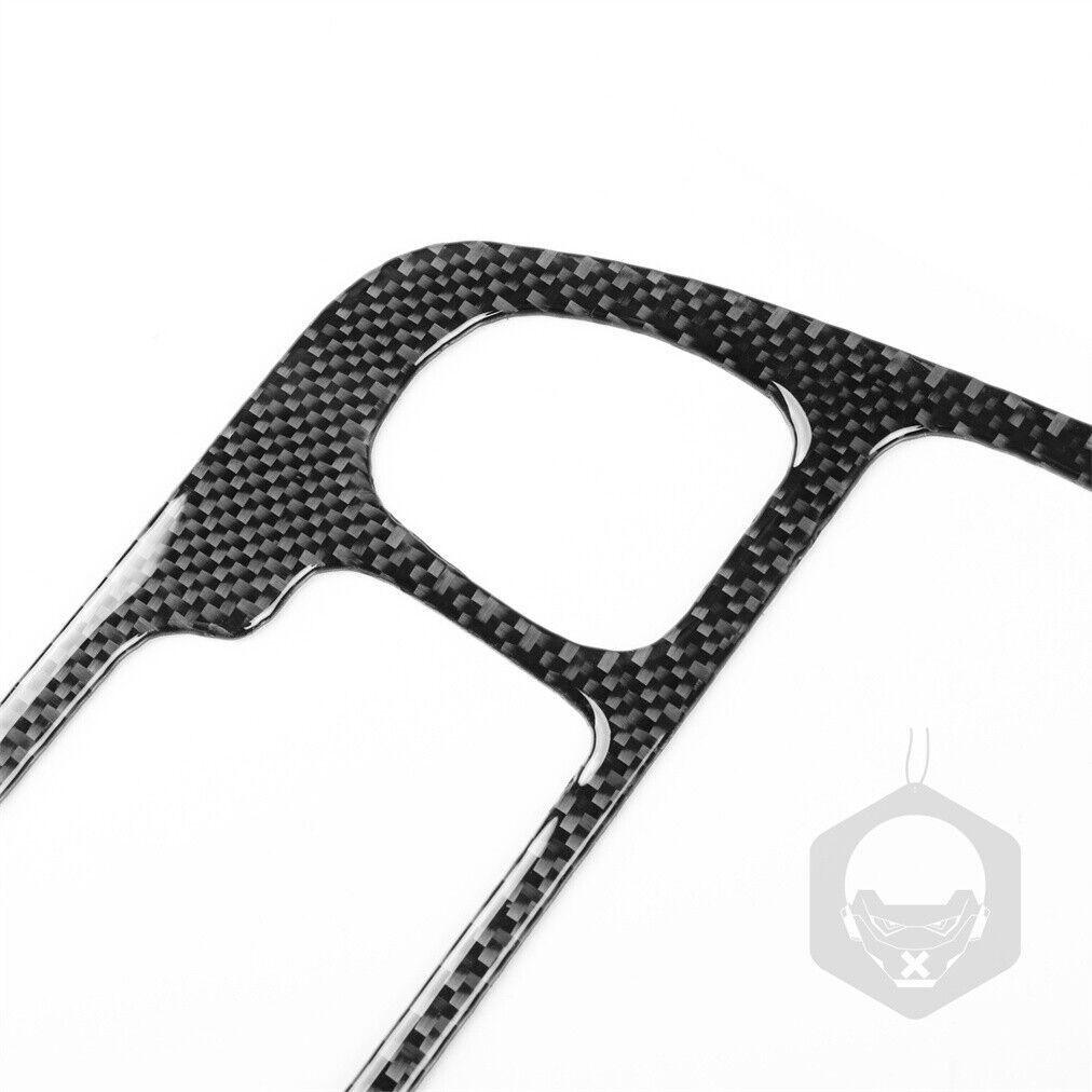 Carbon Fiber Car Multimedia CD Panel Frame Cover Trim For Vitara 99-04 XL-7