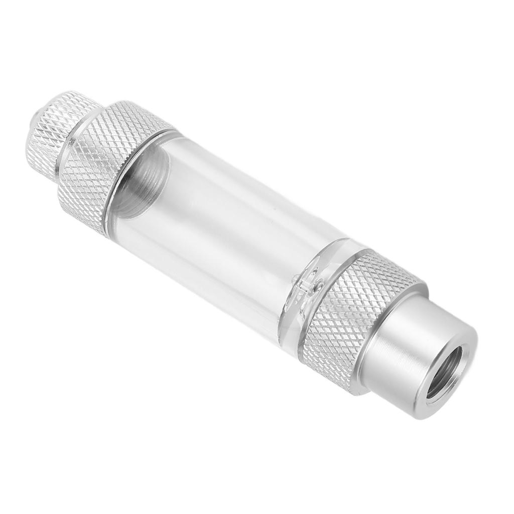 CO2 Bubble Counter Prevent Return Accurate Counting Aluminum Alloy Aquarium CO2 Regulator for Fish  S
