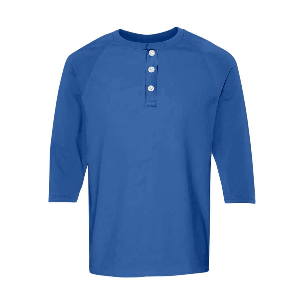 Men's Raglan Sleeve Three-quarter Sleeve Top