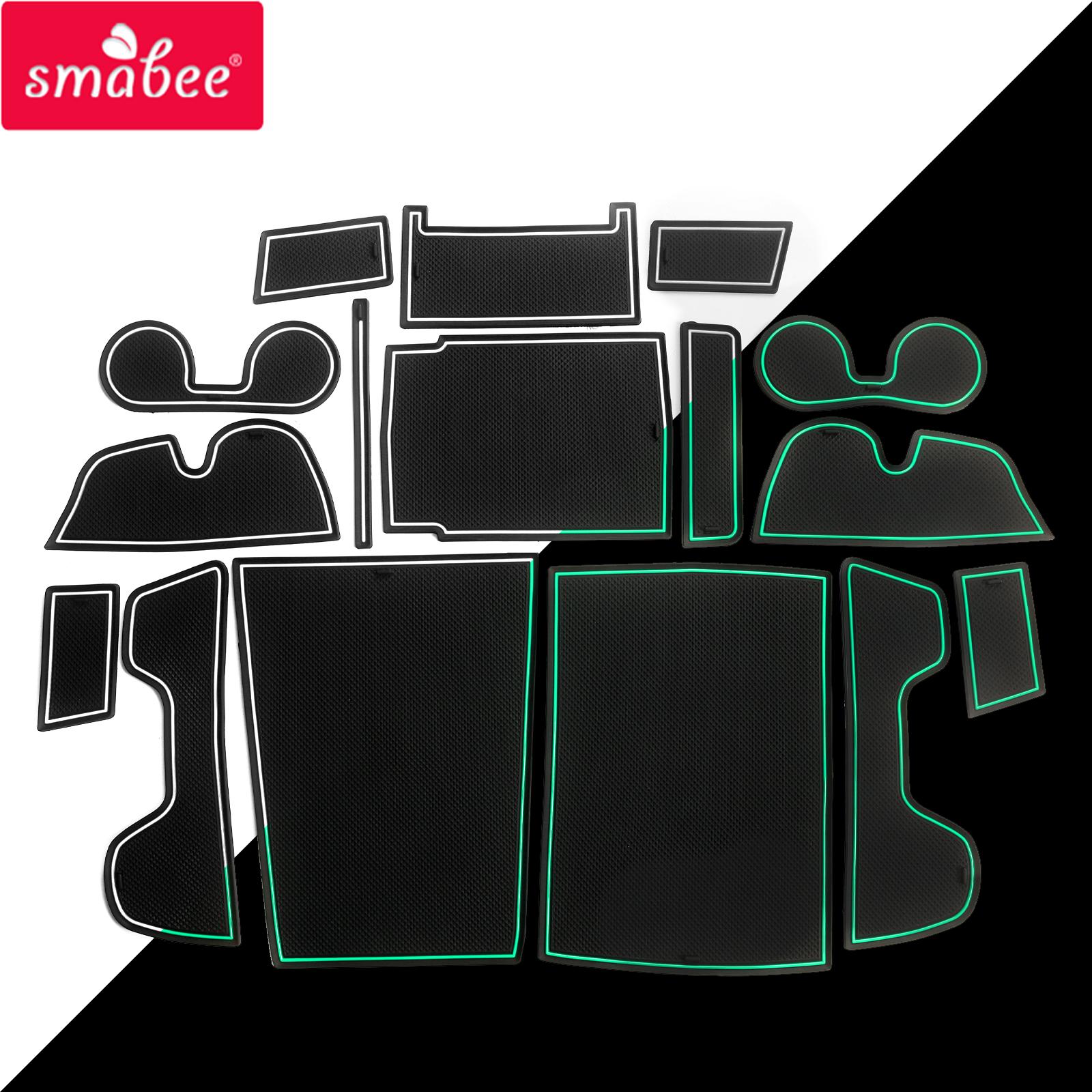 

Smabee Gate Slot Cup Pad для Toyota Bz4x 2024 2024 2024 для Subaru Solterra Противоскользящий коврик для дверного паза Аксессуары для интерьера 16pcs