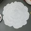 Luxury Flower Placemats Round Place Mat Kitchen Dining Table Wedding Table Decor