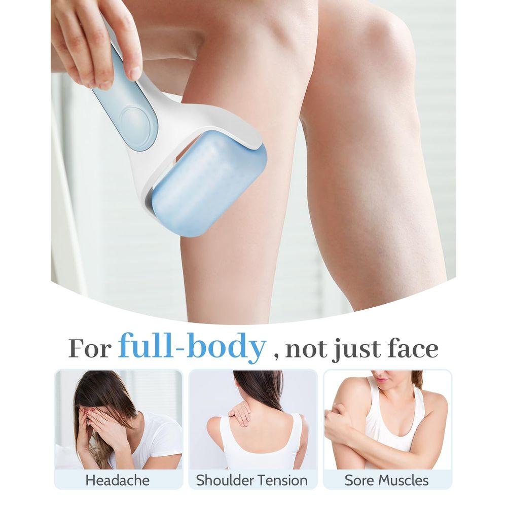 Luxury Facial Roller Set for Acupressure, Lymphatic Drainage, and Women's Self-Care