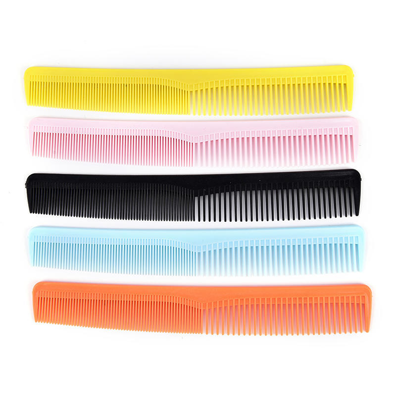 5X Salon Anti Static Hairdressing Hair Cutting Plastic Comb Fine Tooth Comb Tool