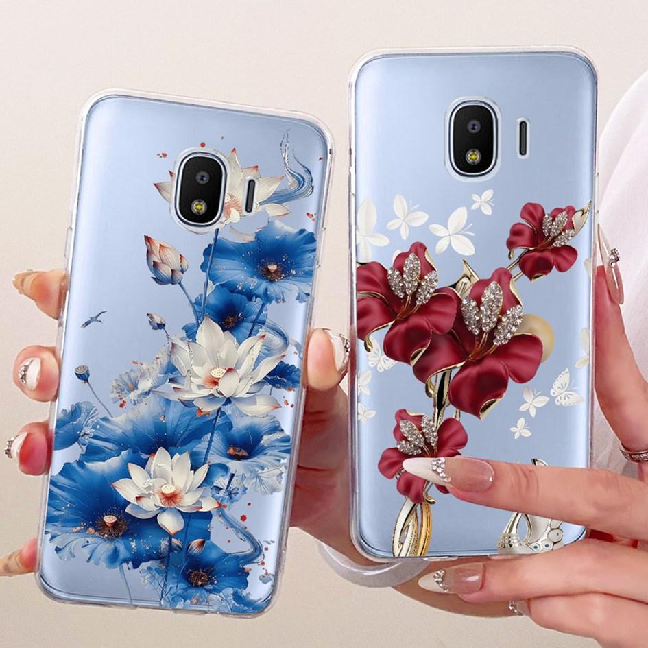 For Samsung Galaxy J2 Core Case SM-J260F Fashion Butterfly Soft Slim Silicone Cover For Samsung J2 Pro 2018 Grand Prime Pro Capa