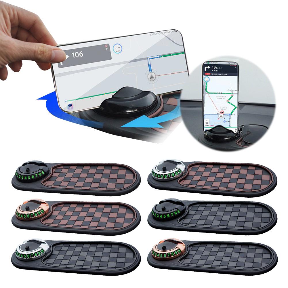 Multifunction Car Anti-Slip Mat Auto Phone Holder Dashboard Car Pad Mat for Phones Keys Gadgets