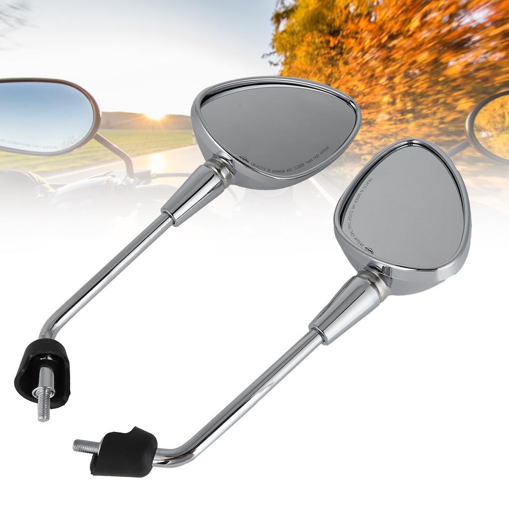 2pcs Motorcycle Rear View Mirror Replacement for Primavera 50 4T 4V NOABS E2 2013‑2017