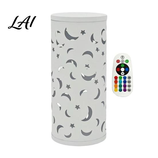 Bedroom Ambient Lighting USB Butterfly Projector Lamp RGB 16 Colors Decorative Lamp with Remote Hollow-out Control LED Night Light for Living