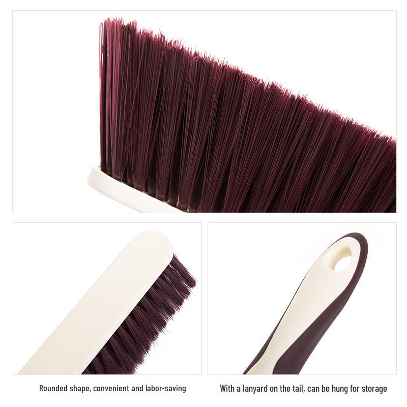 Household Soft Bristle Long Handle Bed and Carpet Cleaning Brush