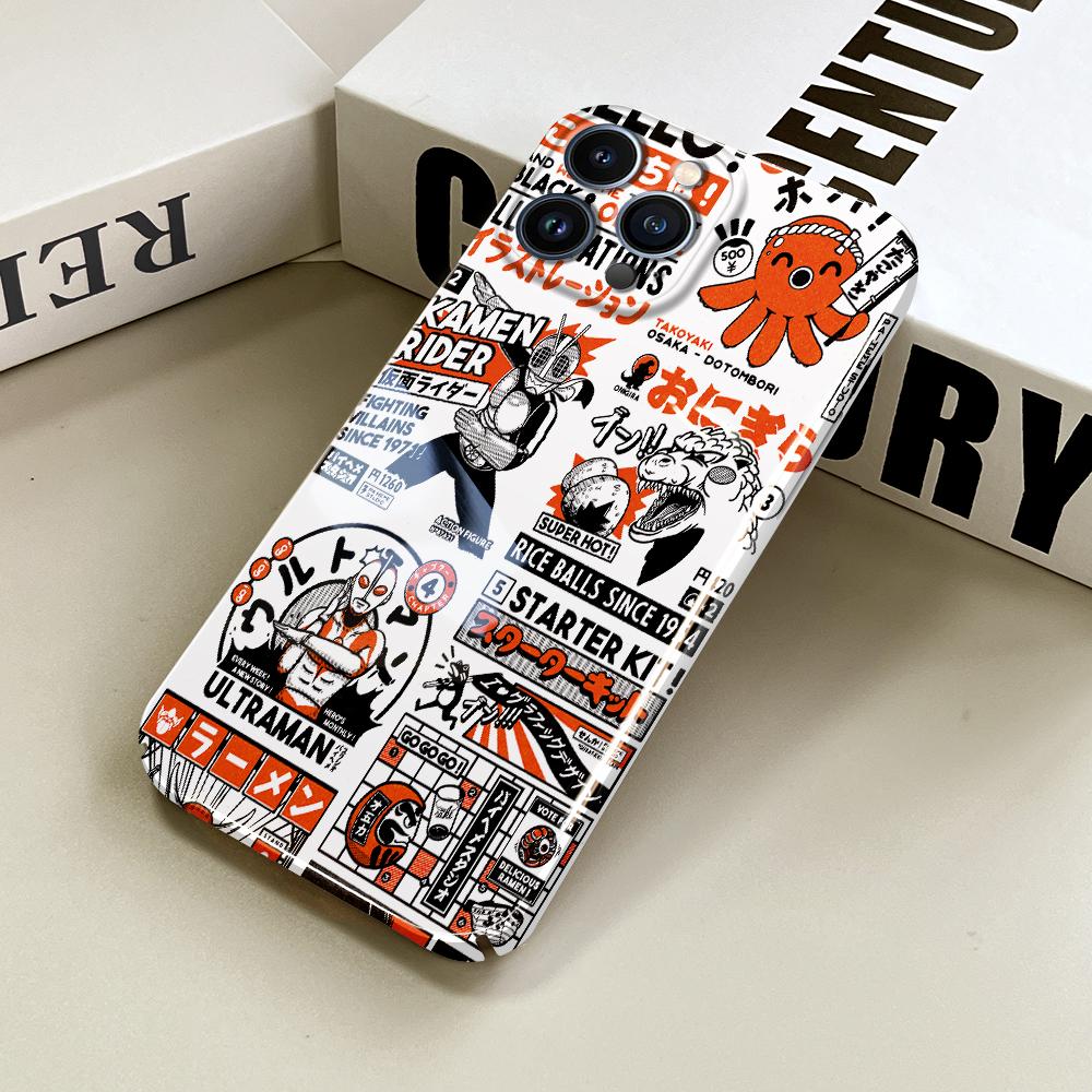 All-inclusive-Film-Telefonhülle Cartoon-Modedesign Hartschalen-Vollschutzhülle für die Kamera für iPhone Samsung Xiaomi Poco Redmi Huawei Honor