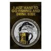 Hisun Tin Sign HD Tin Sign Vintage Beer Humor Wall Decor  Retro Funny Bar  Man Cave Metal Poster for Pub Kitchen Garage