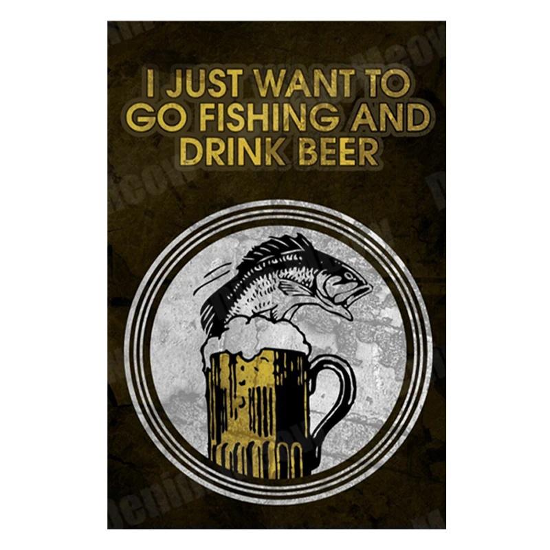 Hisun Tin Sign HD Tin Sign Vintage Beer Humor Wall Decor  Retro Funny Bar  Man Cave Metal Poster for Pub Kitchen Garage