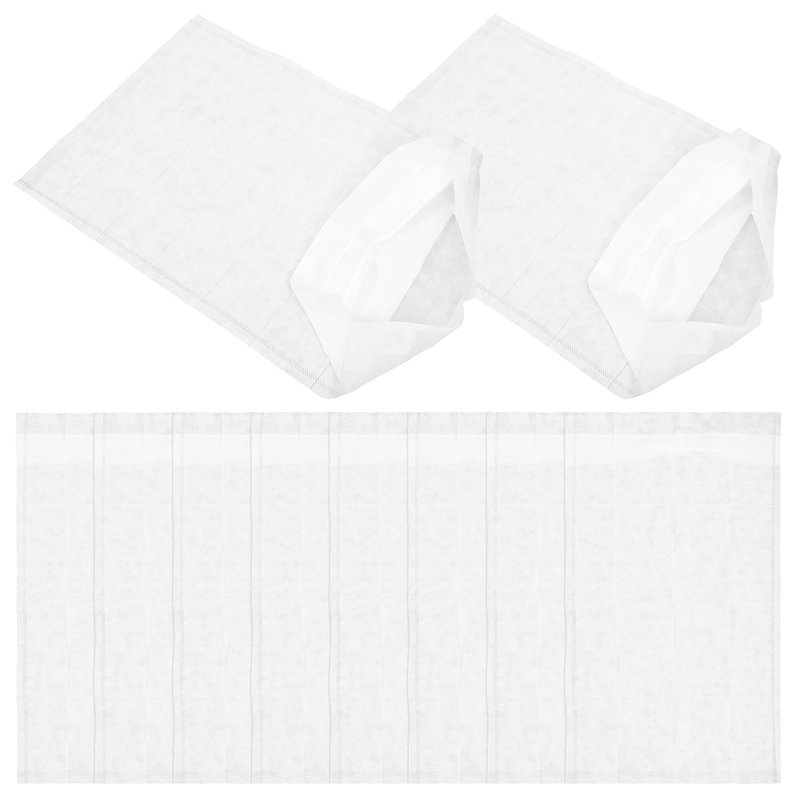 

FRCOLOR Disposable 50 Fabric Pillowcases for and Bedrooms Pillowcases, Single-Use Non-Woven Hotels, Hospitals, Homes, белый