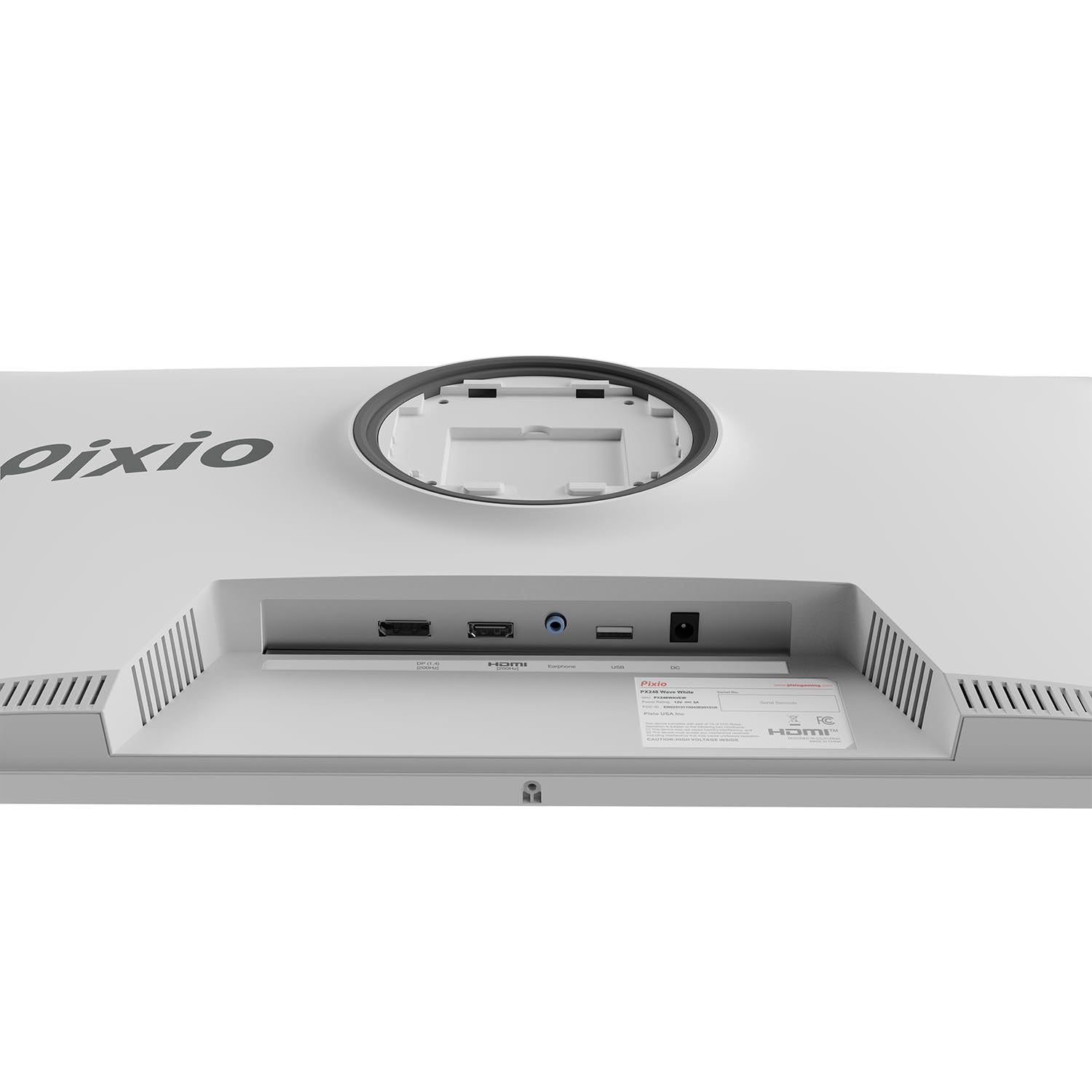 【RUOU 】Pixio PX248 Wave White Pixio PX248 Wave 24 FHD LCD Gaming Monitor FreeSync White
