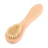 Wooden Handle Face Brush Exfoliating Cleaning Skin Brush Tool