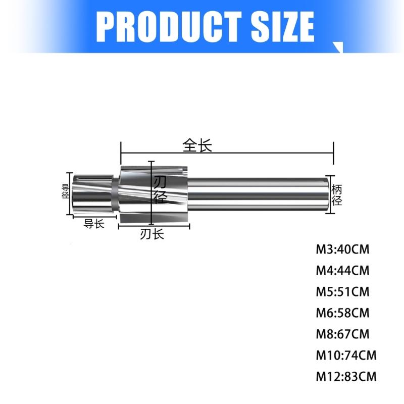 Chamfer Milling Cutter Spirals Carbides Corner Countersink Chamfering Mill Deburring Edges For Steel