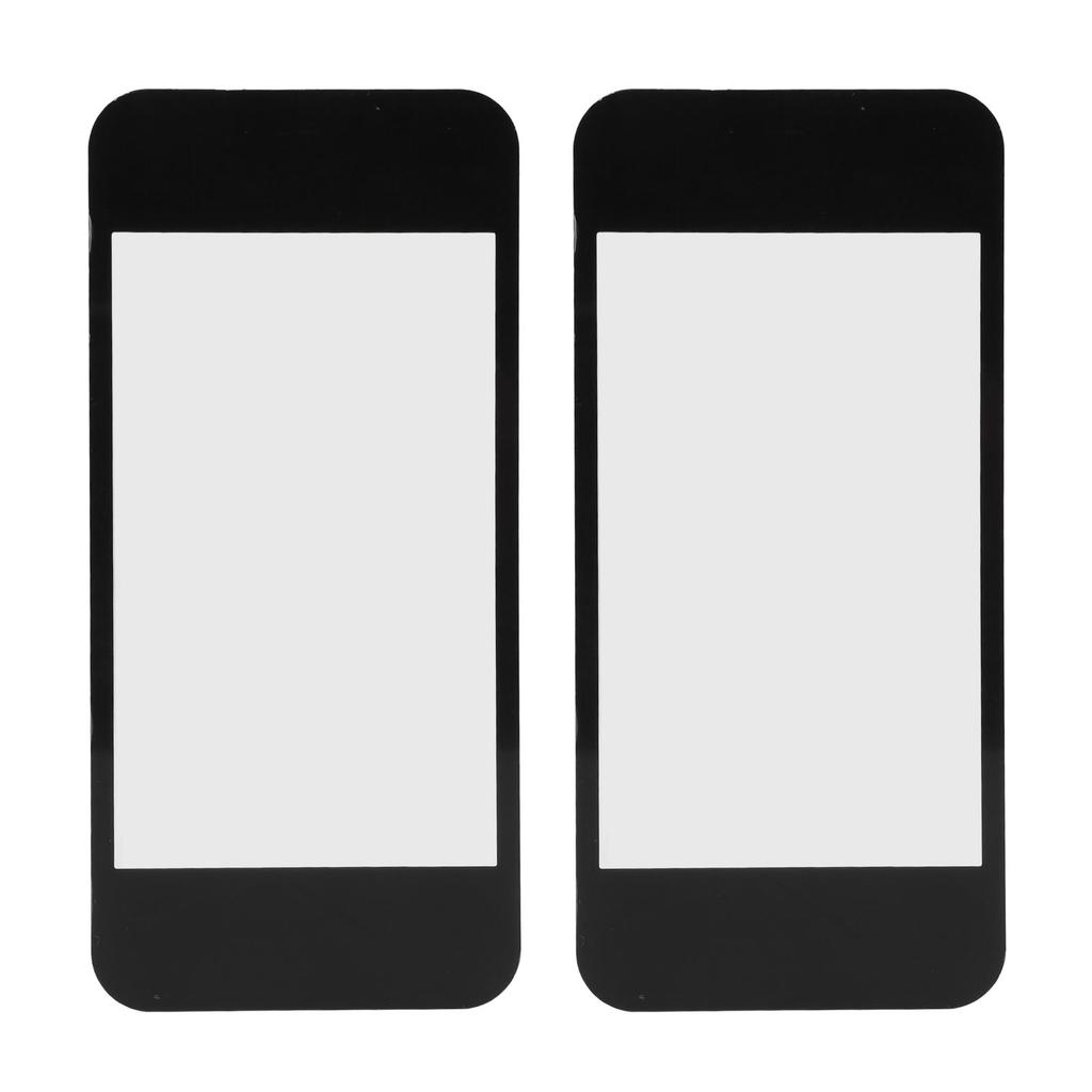 2 Stück Frontscheibe Linse Spielkonsole LCD Oberes Top Ersatzcover für New 2DS XL