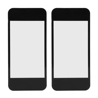 2 Stück Frontscheibe Linse Spielkonsole LCD Oberes Top Ersatzcover für New 2DS XL