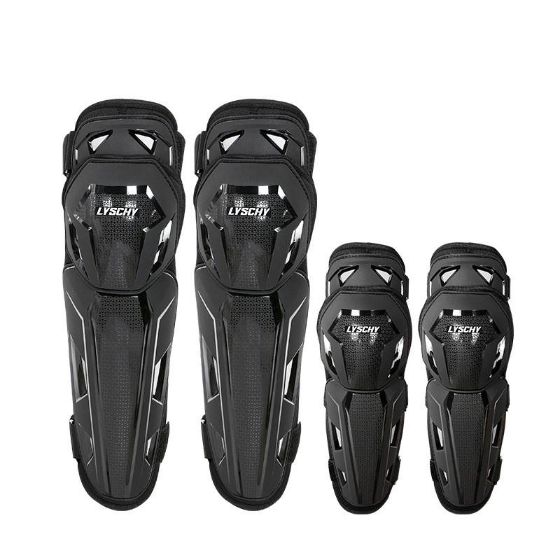 Motorcycle Knee Elbow Pads Set Riders Safety Gear Cycling Protective Equipment Adult Unisex Black