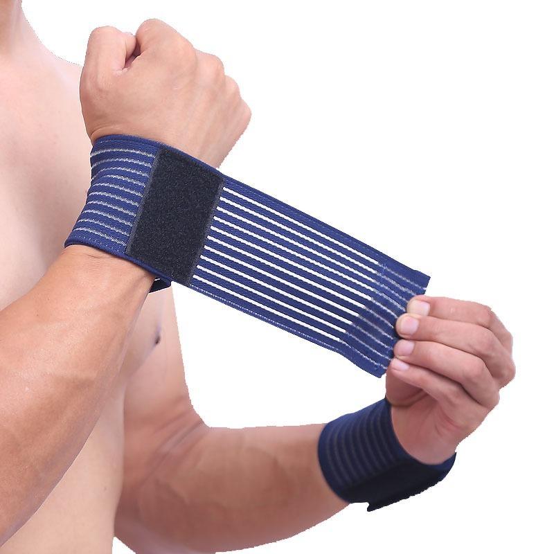 1pc Elastic Bandage Hand Stripes Safe Dirt-proof Wearable Sports Knee Support Strap Ankle Leg Protector Band Wrist Brace Fitness