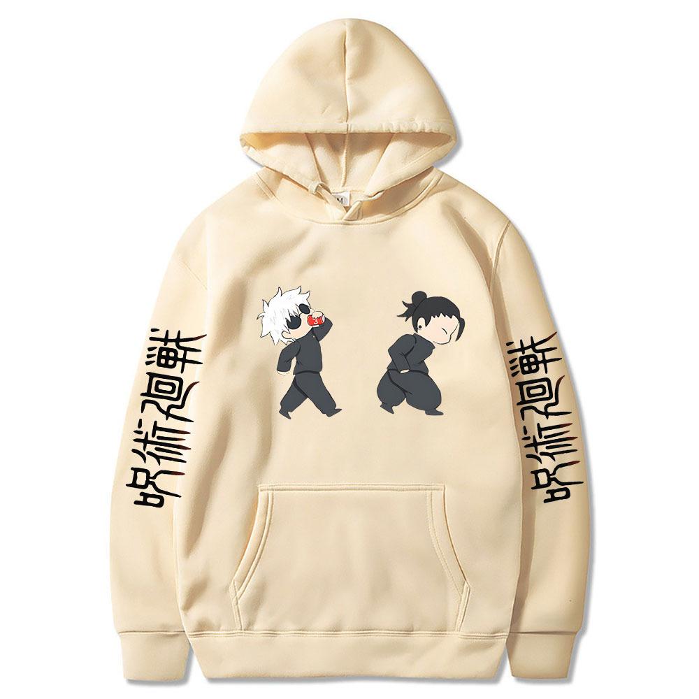 Jujutsu Kaisen Anime Hoodies Cartoon Satoru Gojo Cute Print