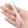 Eyelash Mascara Wands Empty Tube With Keychain Lash Spoolies Plastic Case Brush Holder