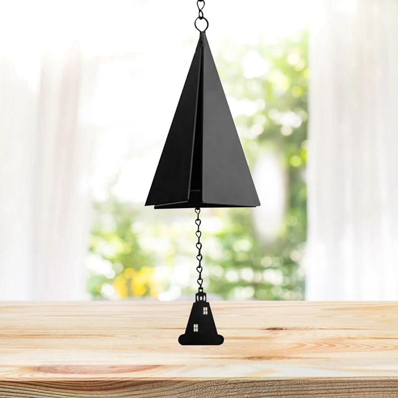 Wind Chime Iron Triangle Wind Chime Pendant Ornament Premium Durable Quality Useful Practical Reliable Efficient
