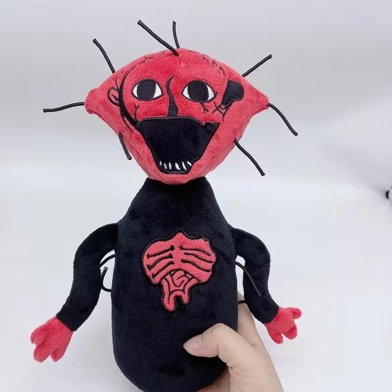 25cm Halloween gekochtes Ein Plüschtier Weiches Cartoon-Kissenpuppe Niedliches Stofftier Zimmerdeko Geschenk für Jungen
