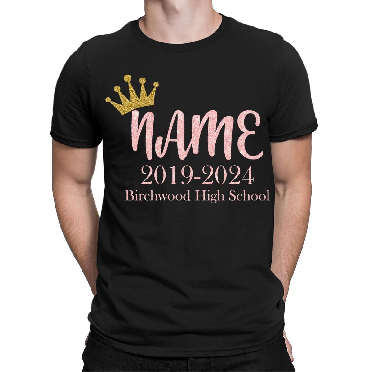 Personalised Your Name School Leavers Teachers Students Mens T-Shirts Top #TA-38 S