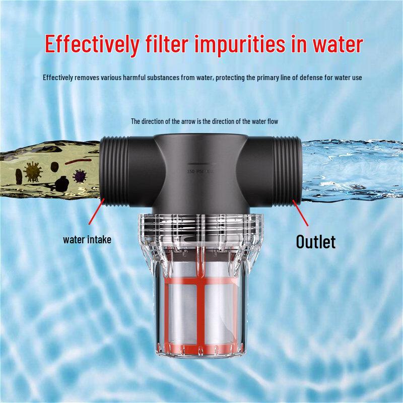 TLXT 1.2-inch Transparent Pipeline Pre-Filter