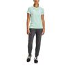 Under Armour Training Sports Casual Breathable Straight T-Shirt Women Tops Green 1356305-403