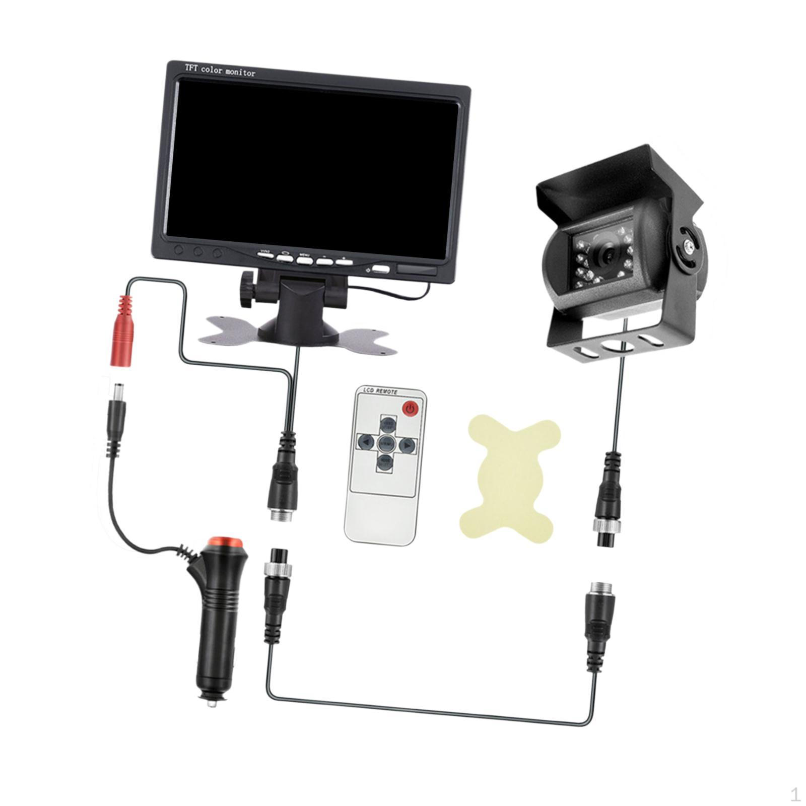 

Задний вид 7-дюймовый экран Теплоотдача Высокое разрешение 6 Вт Аксессуары 6M