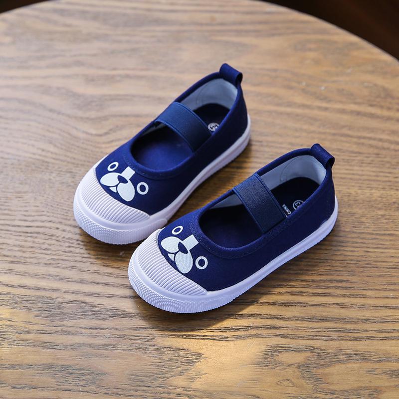 Scarpe da ginnastica in tela stile coreano per bambini - Scarpe casual alla moda per primavera e autunno per ragazzi e ragazze