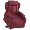 Vidaxl Lift-Up Massage Chair, Electric, Reclining, Red