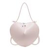 Niche Design Women's Bag Love Shape Shoulder Bag Versatile Messenger Bag Women's New Simple Spring and Summer