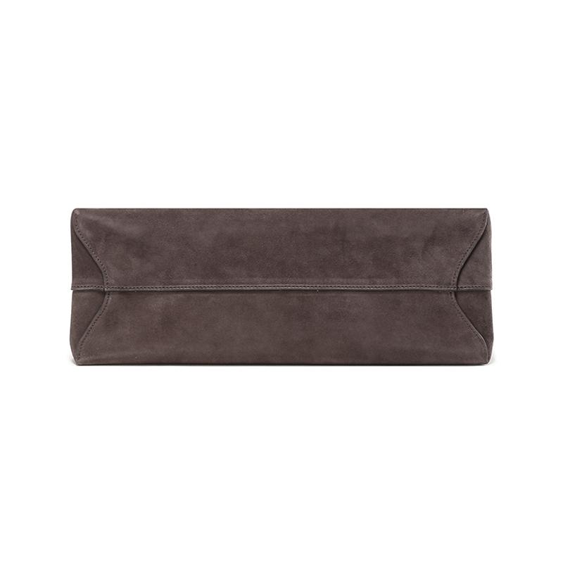 Longchamp Le Roseau Bolso de Mango Corto con Hebilla de Bambú para Mujer Bolso de Mano Brandy 10059HYK504