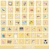 50/100 Retro Style Graffiti Stickers Mobile Suitcase Decoration Waterproof Stickers DIY Hand Account Stickers