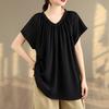 Short Sleeve Oversized Vintage Casual Loose T Shirt Tops Women Summer T-shirt
