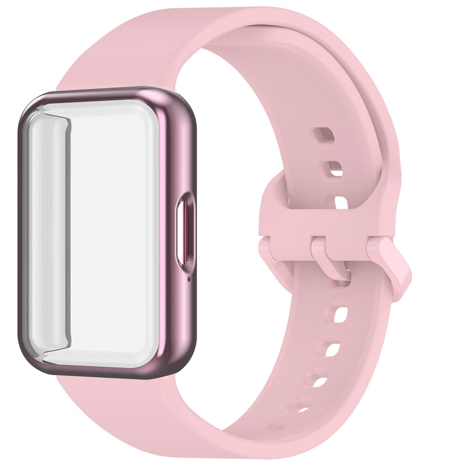 

Silicone Strap+Case Kit For Samsung Galaxy Fit 3 Band Bracelet Wristband For Samsung Galaxy Fit 3 Protective Shell Accessories Samsung Galaxy Fit 3